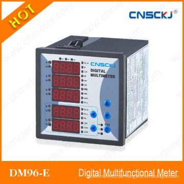 Drei-Phasen-Multifunktions-3a + 3V + Hz + Cos Digital Meter, Panel Meter